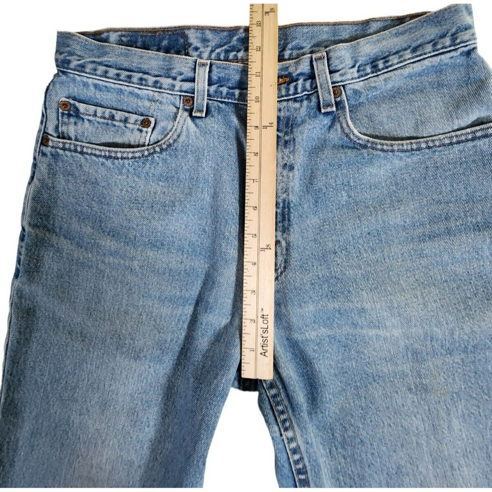 VTG Levi's 550 Relaxed Fit Jeans Men's 33x32* (Fits 32x31) Blue Baggy Denim Y2K - Picture 9 of 14
